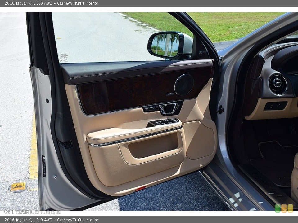 Cashew/Truffle Interior Door Panel for the 2016 Jaguar XJ L 3.0 AWD #142993921