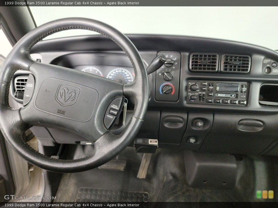 Agate Black Interior Dashboard for the 1999 Dodge Ram 3500 Laramie Regular Cab 4x4 Chassis #142994092