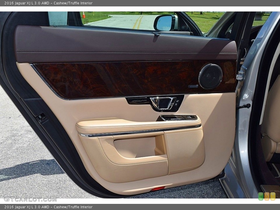 Cashew/Truffle Interior Door Panel for the 2016 Jaguar XJ L 3.0 AWD #142994188