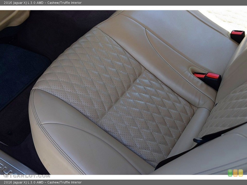 Cashew/Truffle Interior Rear Seat for the 2016 Jaguar XJ L 3.0 AWD #142994253