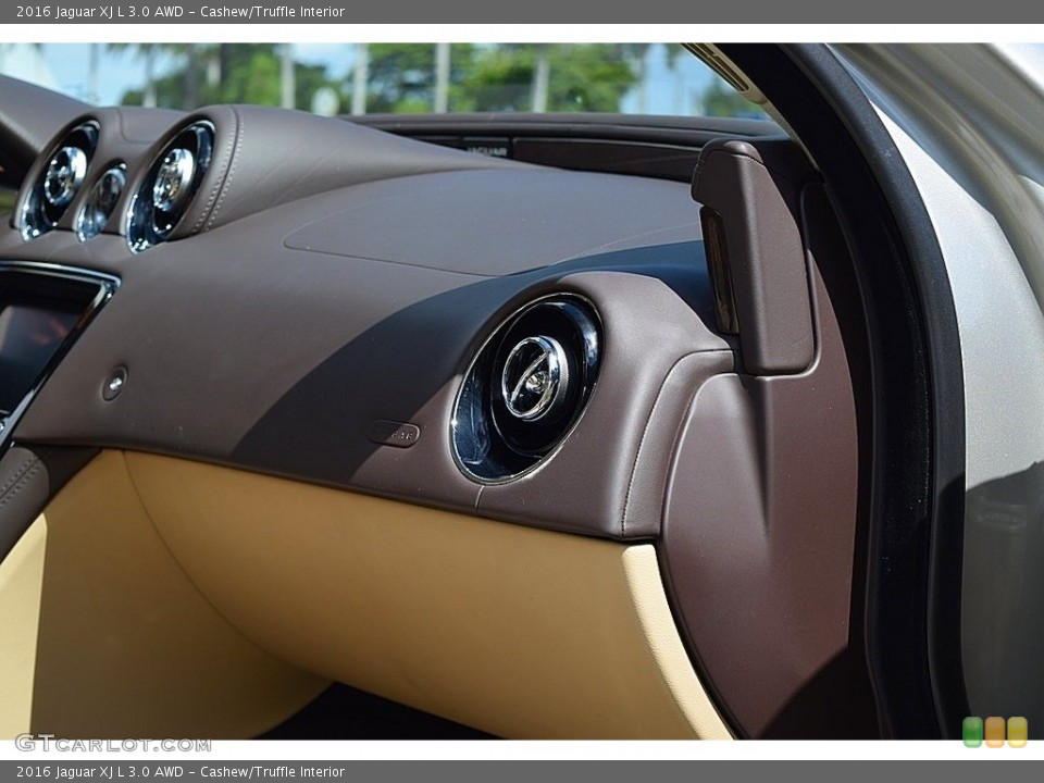 Cashew/Truffle Interior Dashboard for the 2016 Jaguar XJ L 3.0 AWD #142994449