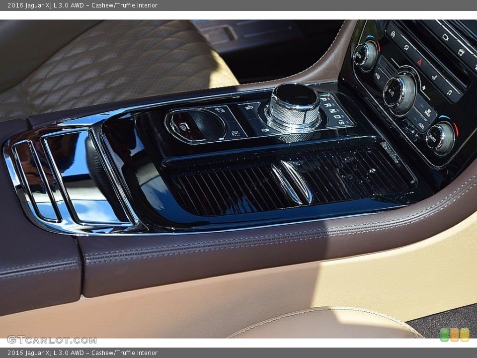 Cashew/Truffle Interior Transmission for the 2016 Jaguar XJ L 3.0 AWD #142994500