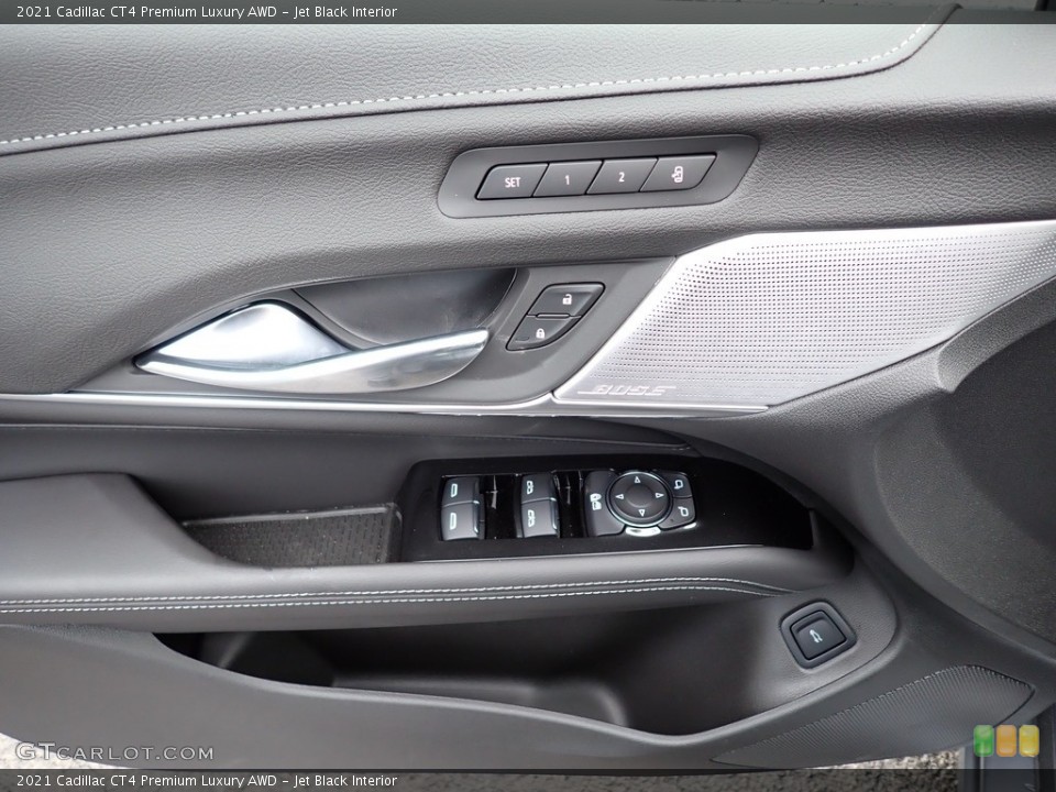Jet Black Interior Door Panel for the 2021 Cadillac CT4 Premium Luxury AWD #142996738