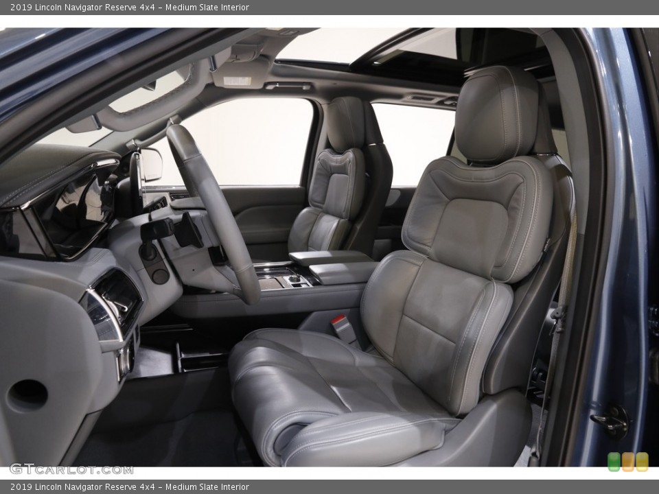 Medium Slate 2019 Lincoln Navigator Interiors