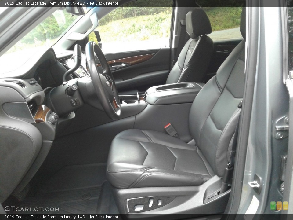 Jet Black Interior Photo for the 2019 Cadillac Escalade Premium Luxury 4WD #143003836