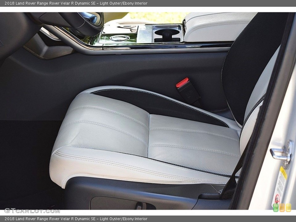 Light Oyster/Ebony 2018 Land Rover Range Rover Velar Interiors