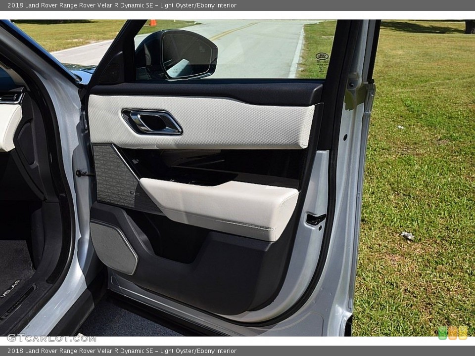 Light Oyster/Ebony Interior Door Panel for the 2018 Land Rover Range Rover Velar R Dynamic SE #143006306