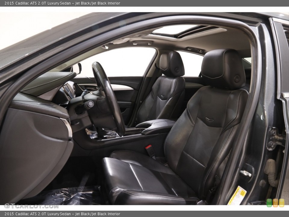 Jet Black/Jet Black Interior Front Seat for the 2015 Cadillac ATS 2.0T Luxury Sedan #143006678