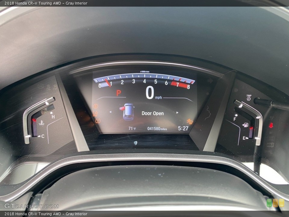 Gray Interior Gauges for the 2018 Honda CR-V Touring AWD #143011656