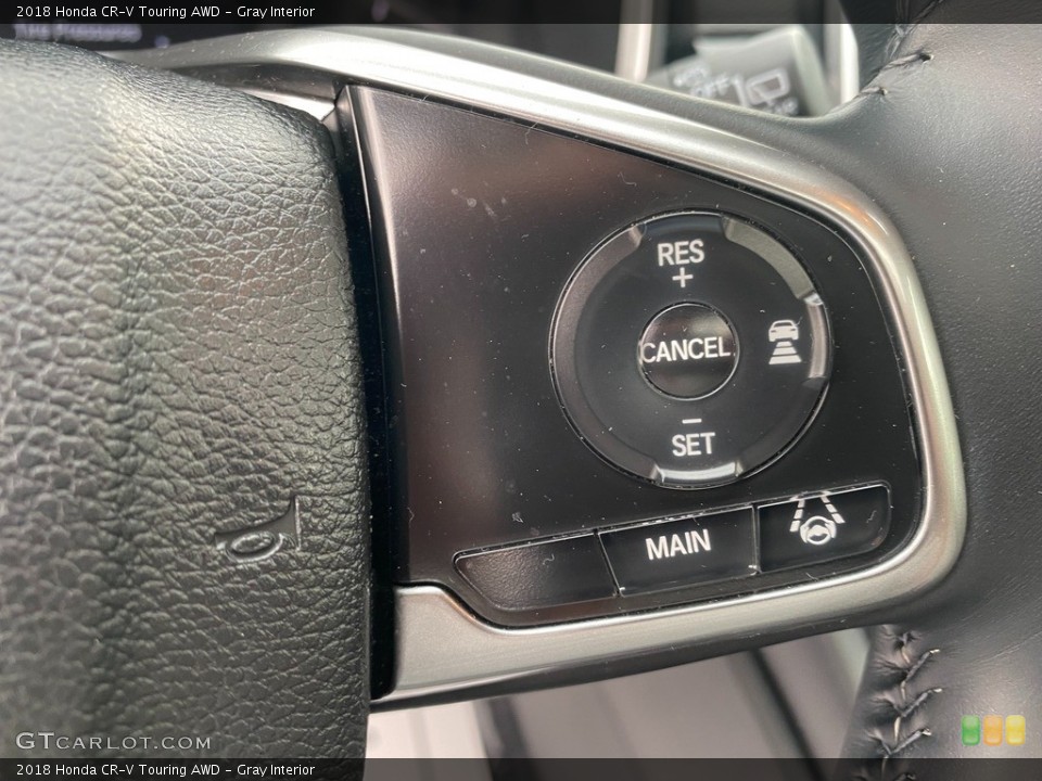 Gray Interior Controls for the 2018 Honda CR-V Touring AWD #143011683