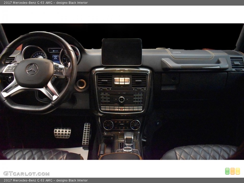 designo Black Interior Dashboard for the 2017 Mercedes-Benz G 63 AMG #143012869