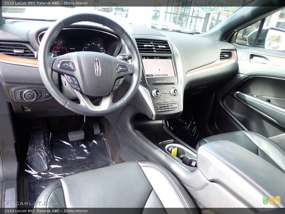 Ebony Interior Photo for the 2019 Lincoln MKC Reserve AWD #143014210