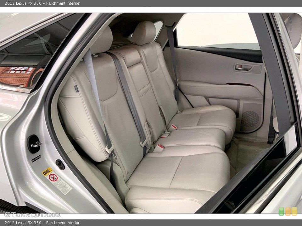 Parchment Interior Rear Seat for the 2012 Lexus RX 350 #143014810