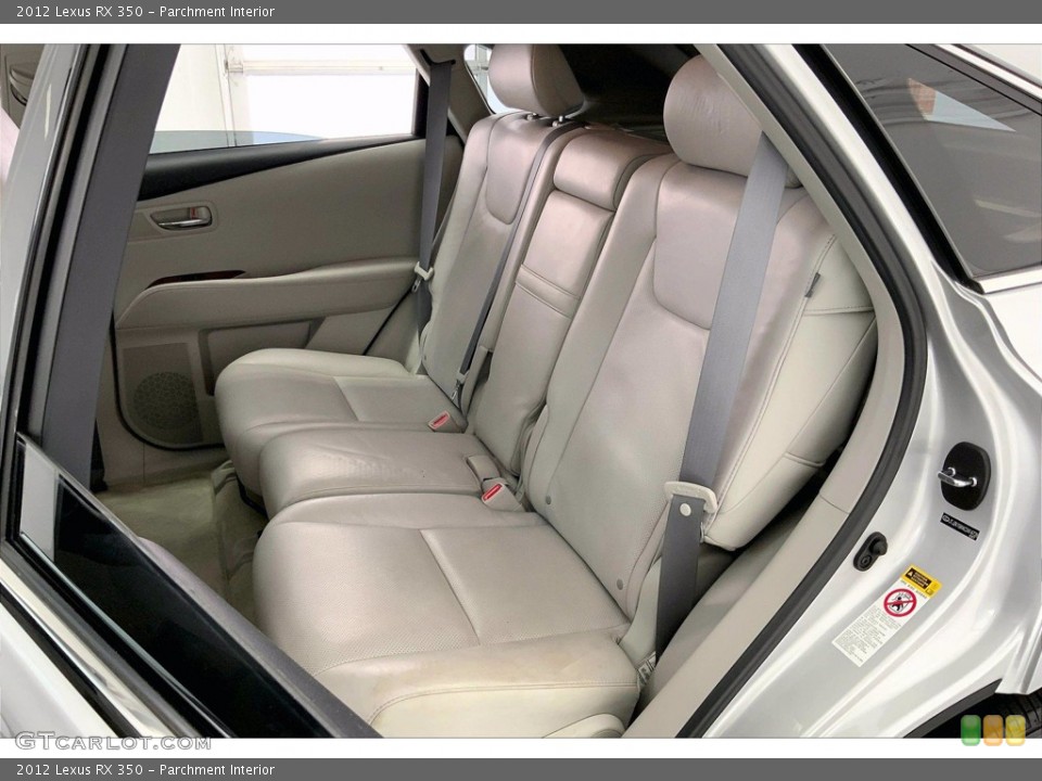 Parchment Interior Rear Seat for the 2012 Lexus RX 350 #143014831