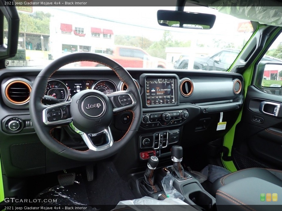 Black Interior Photo for the 2021 Jeep Gladiator Mojave 4x4 #143016484