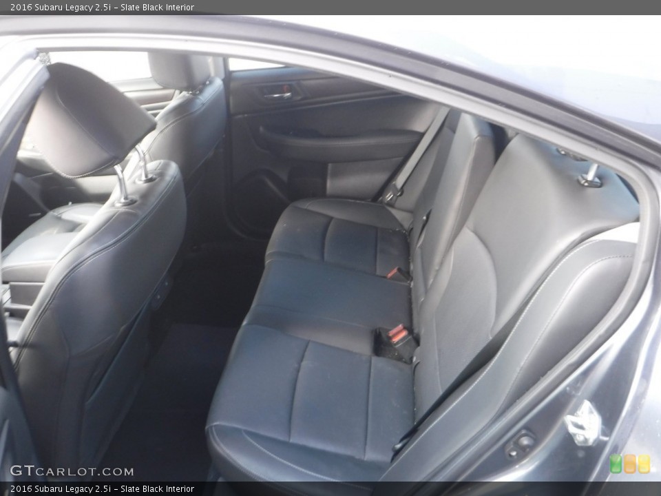Slate Black Interior Rear Seat for the 2016 Subaru Legacy 2.5i #143016712
