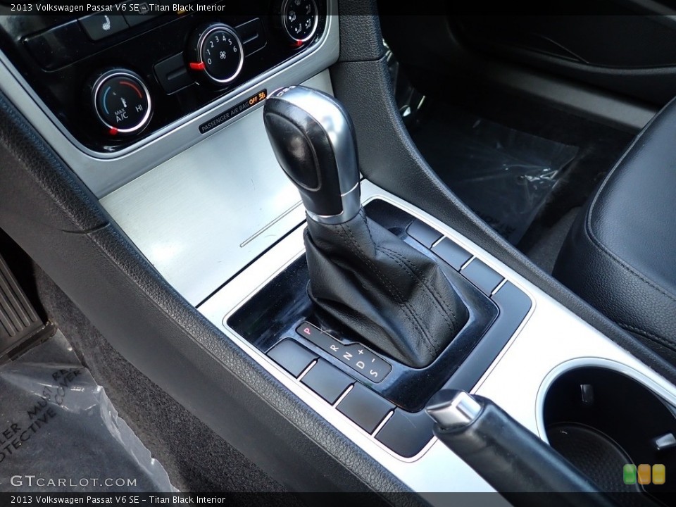 Titan Black Interior Transmission for the 2013 Volkswagen Passat V6 SE #143018009