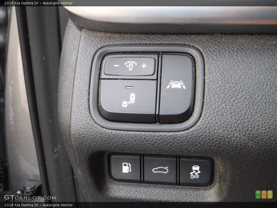 Aubergine Interior Controls for the 2018 Kia Optima SX #143018375