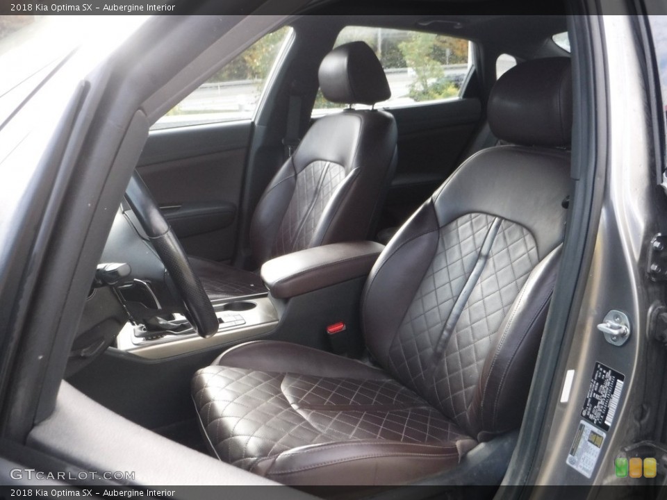 Aubergine Interior Front Seat for the 2018 Kia Optima SX #143018457