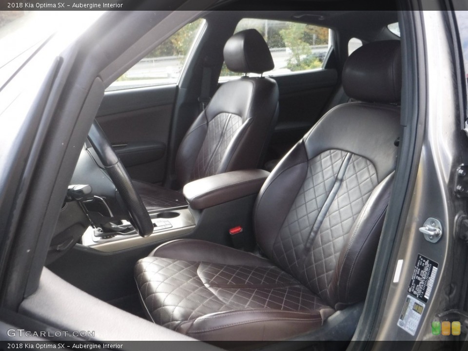 Aubergine 2018 Kia Optima Interiors