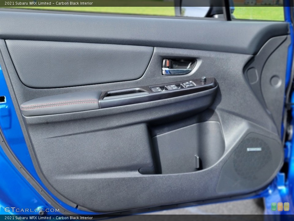 Carbon Black Interior Door Panel for the 2021 Subaru WRX Limited #143026137