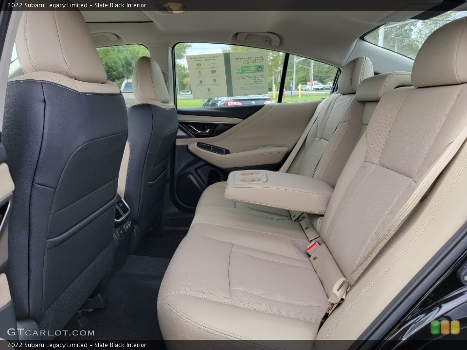 Slate Black Interior Rear Seat for the 2022 Subaru Legacy Limited #143026180