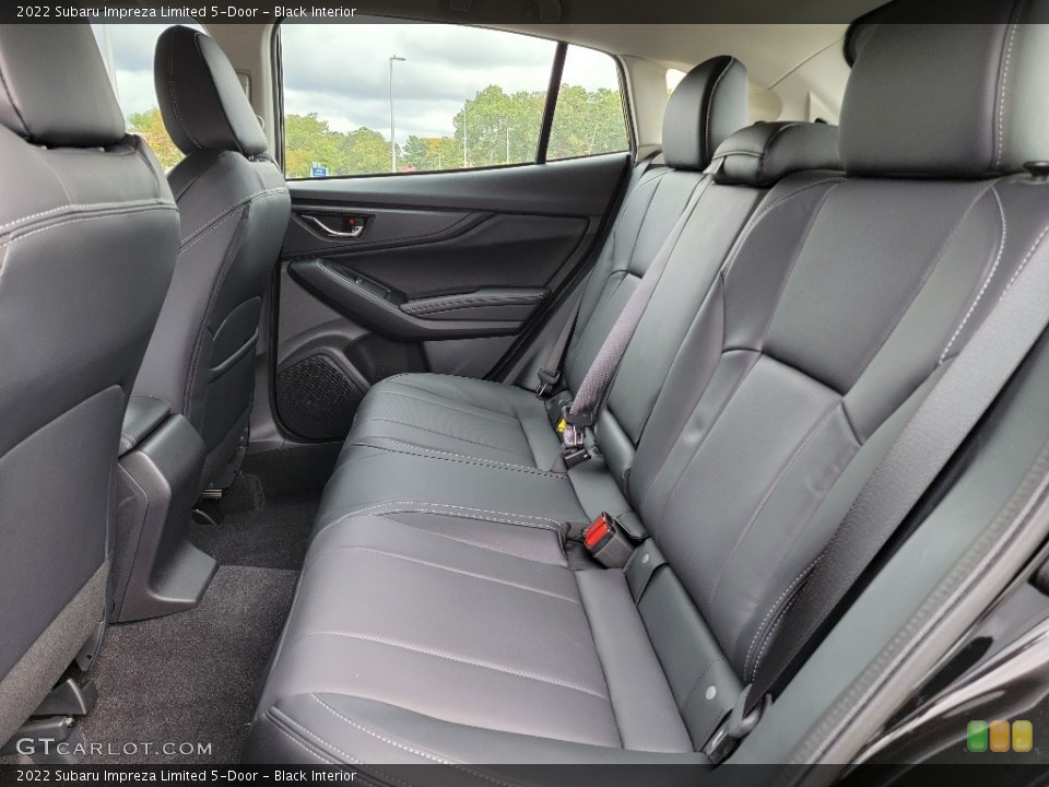 Black Interior Rear Seat for the 2022 Subaru Impreza Limited 5-Door #143026447