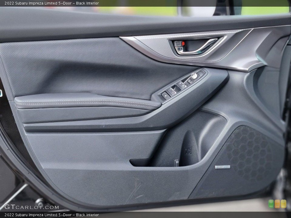 Black Interior Door Panel for the 2022 Subaru Impreza Limited 5-Door #143026510