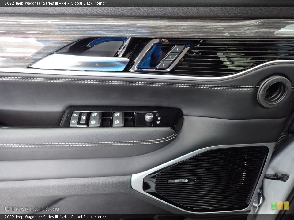 Global Black Interior Door Panel for the 2022 Jeep Wagoneer Series III 4x4 #143027395
