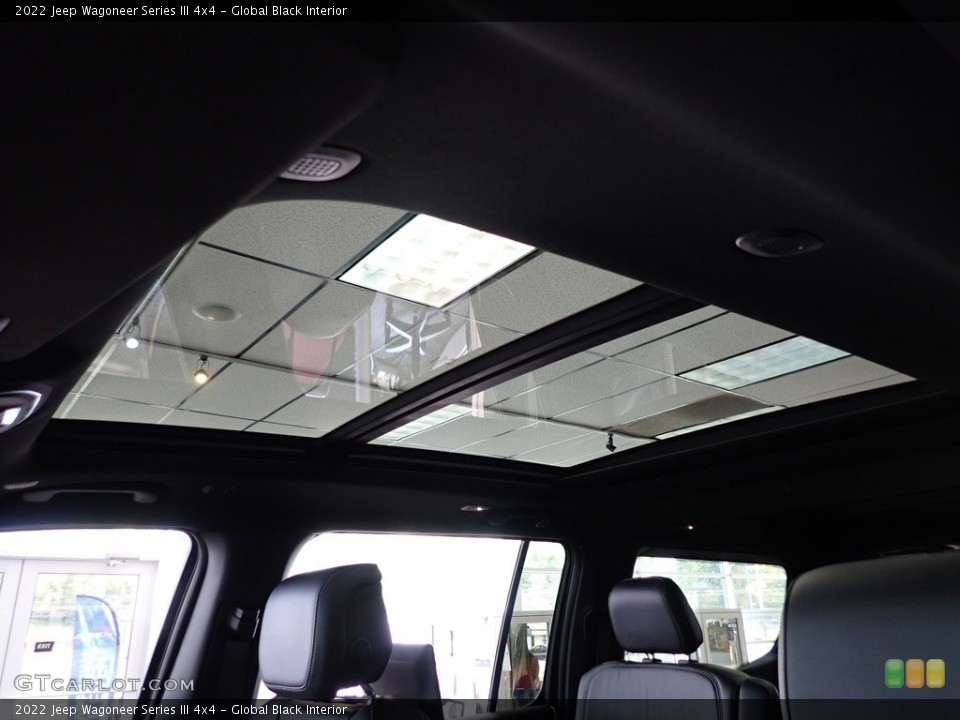 Global Black Interior Sunroof for the 2022 Jeep Wagoneer Series III 4x4 #143027422
