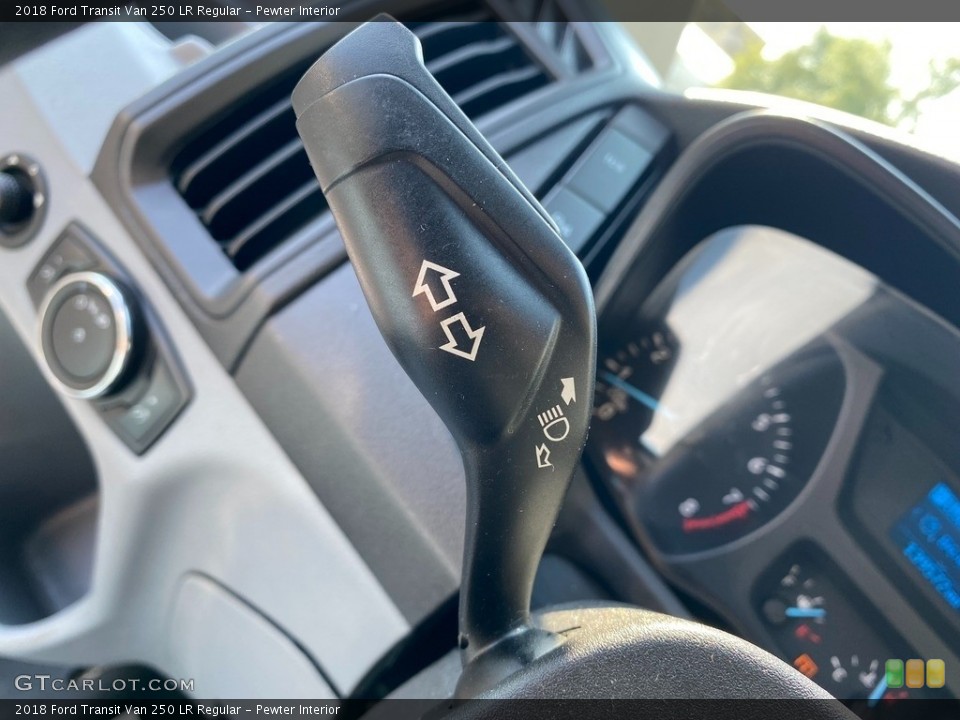 Pewter Interior Controls for the 2018 Ford Transit Van 250 LR Regular #143027605