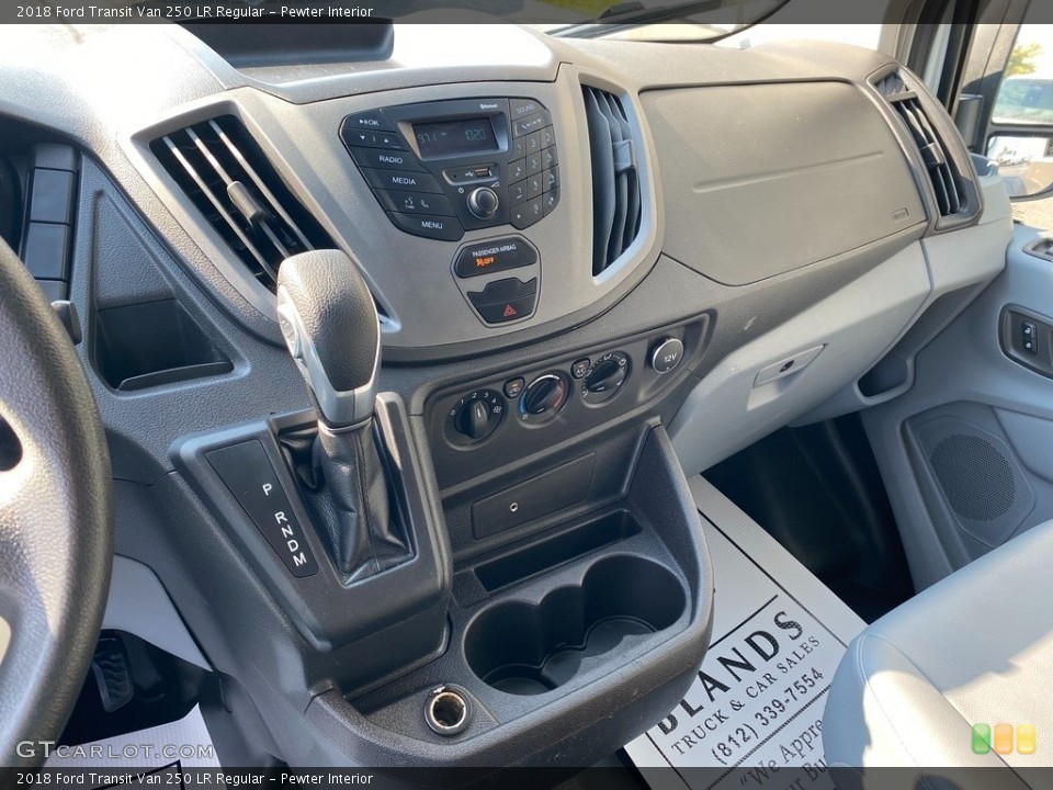 Pewter Interior Dashboard for the 2018 Ford Transit Van 250 LR Regular #143027632