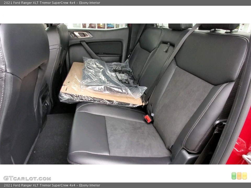Ebony Interior Rear Seat for the 2021 Ford Ranger XLT Tremor SuperCrew 4x4 #143029436