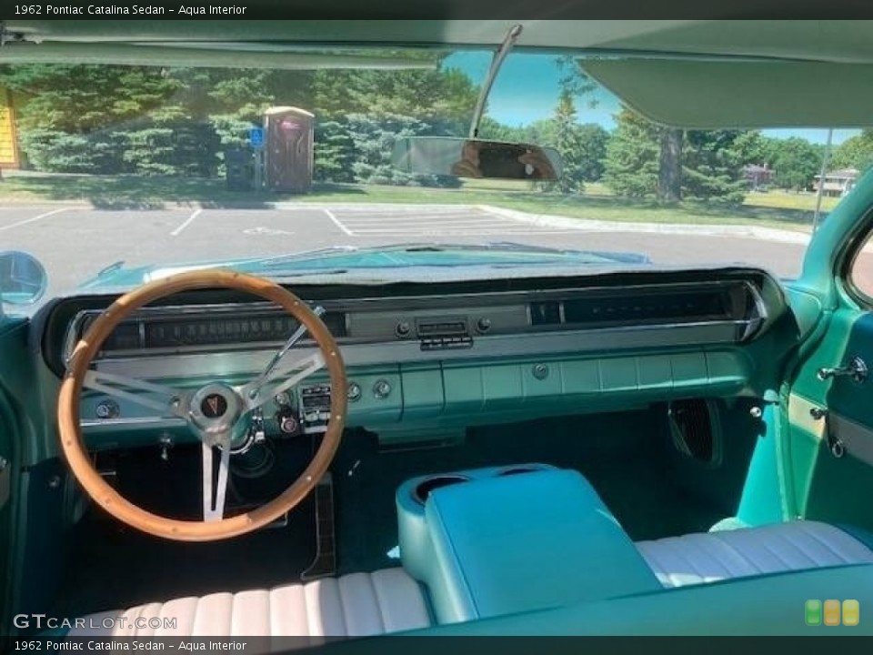 Aqua Interior Dashboard for the 1962 Pontiac Catalina Sedan #143032231
