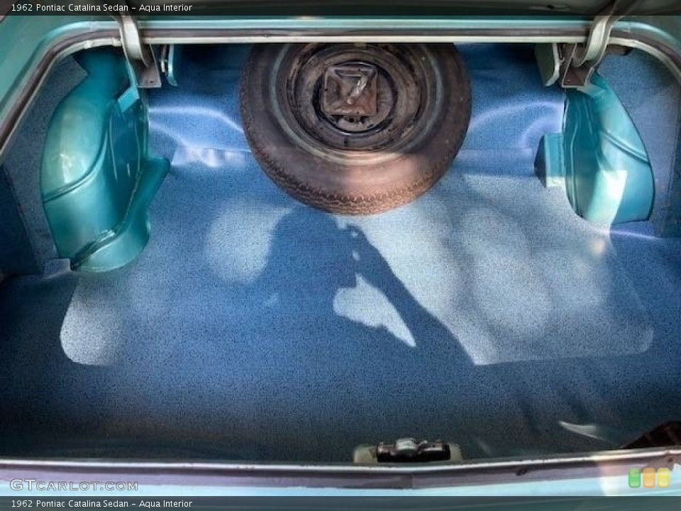 Aqua Interior Trunk for the 1962 Pontiac Catalina Sedan #143032279