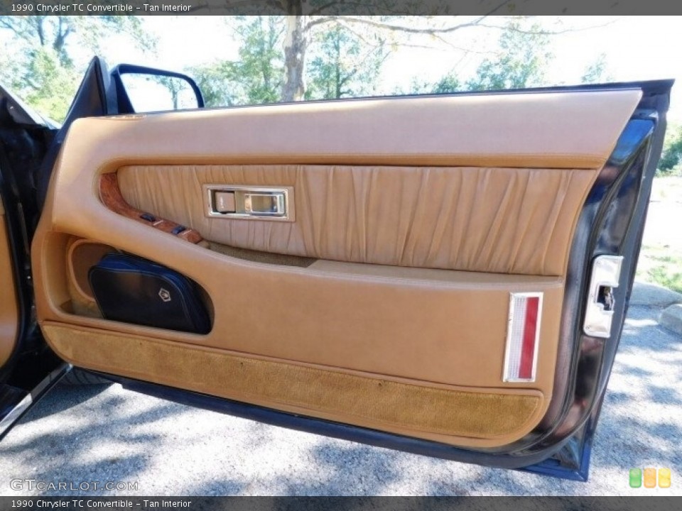 Tan Interior Door Panel for the 1990 Chrysler TC Convertible #143033720