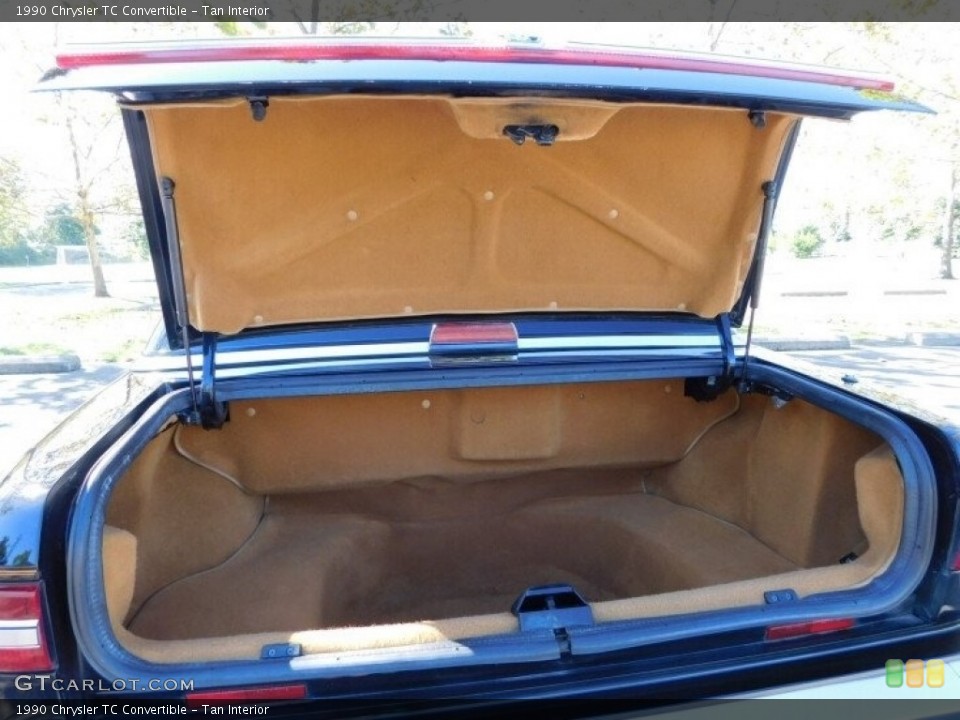 Tan Interior Trunk for the 1990 Chrysler TC Convertible #143033812