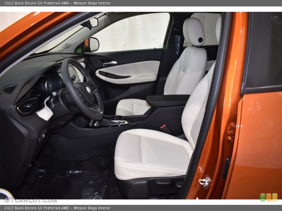 Whisper Beige Interior Front Seat for the 2022 Buick Encore GX Preferred AWD #143036651