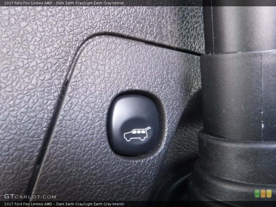 Dark Earth Gray/Light Earth Gray Interior Controls for the 2017 Ford Flex Limited AWD #143036982