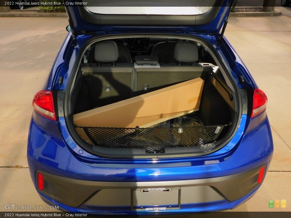 Gray Interior Trunk for the 2022 Hyundai Ioniq Hybrid Blue #143039070