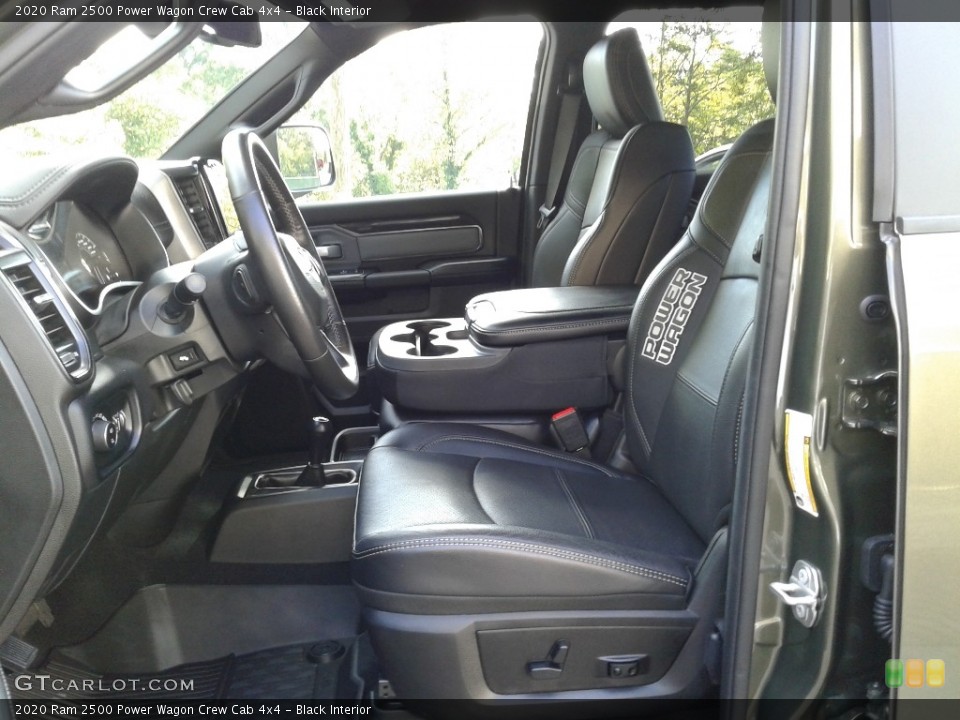 Black Interior Photo for the 2020 Ram 2500 Power Wagon Crew Cab 4x4 #143039506