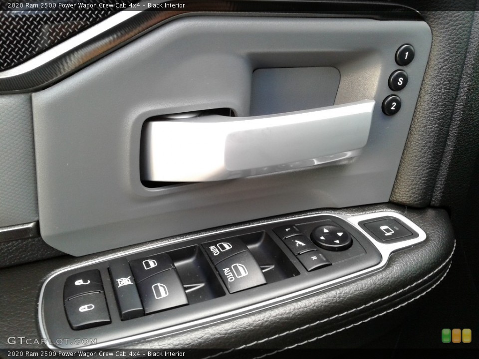Black Interior Door Panel for the 2020 Ram 2500 Power Wagon Crew Cab 4x4 #143039535