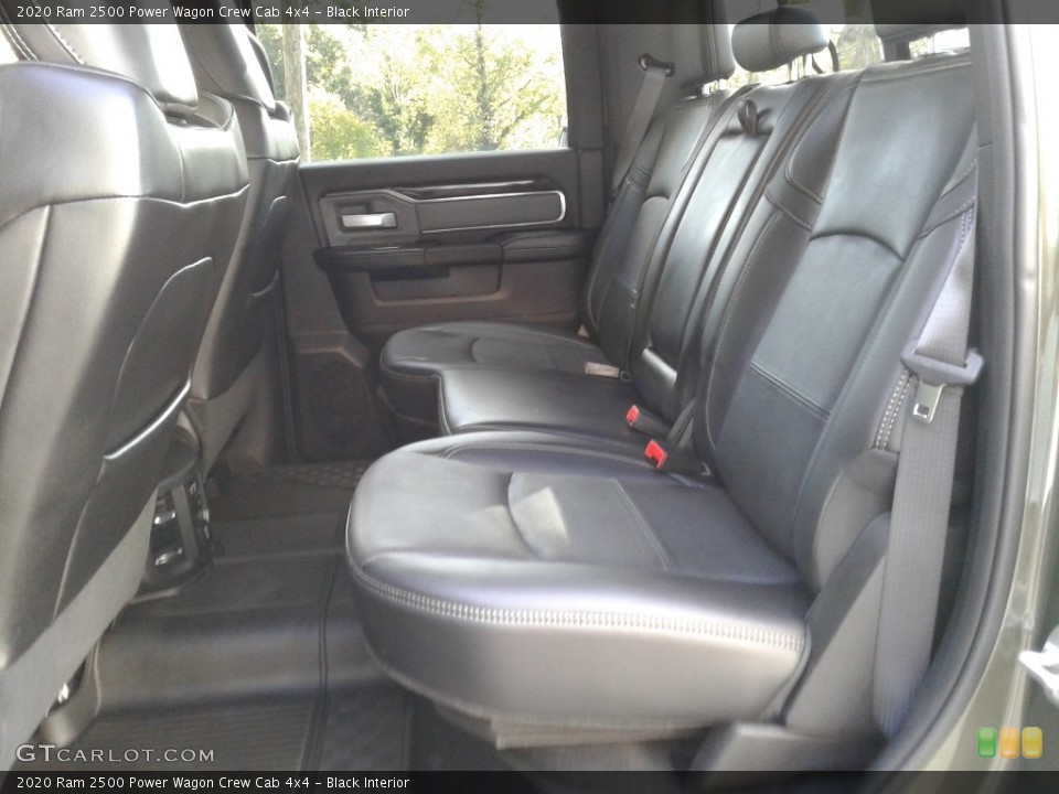 Black Interior Rear Seat for the 2020 Ram 2500 Power Wagon Crew Cab 4x4 #143039583