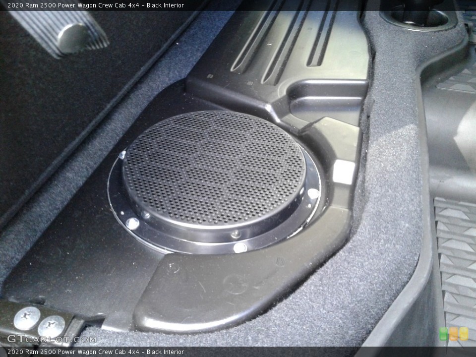 Black Interior Rear Seat for the 2020 Ram 2500 Power Wagon Crew Cab 4x4 #143039685