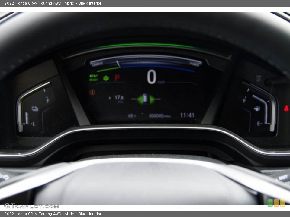 Black Interior Gauges for the 2022 Honda CR-V Touring AWD Hybrid #143043561