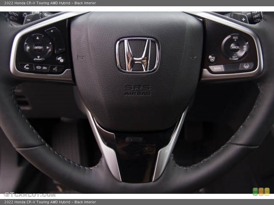 Black Interior Steering Wheel for the 2022 Honda CR-V Touring AWD Hybrid #143043579