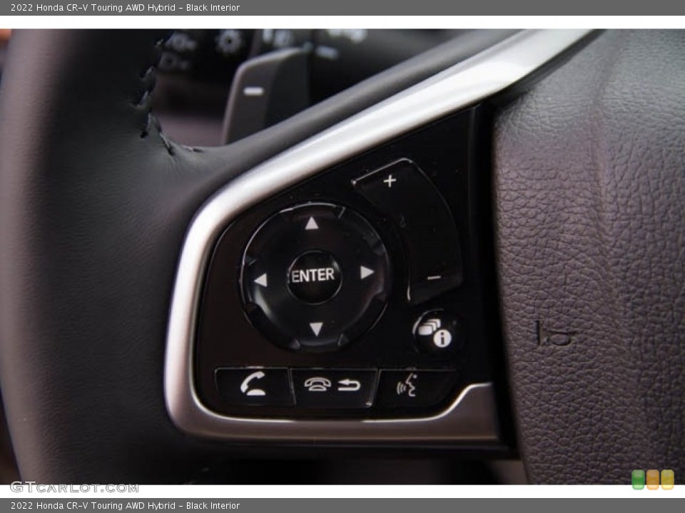 Black Interior Steering Wheel for the 2022 Honda CR-V Touring AWD Hybrid #143043603