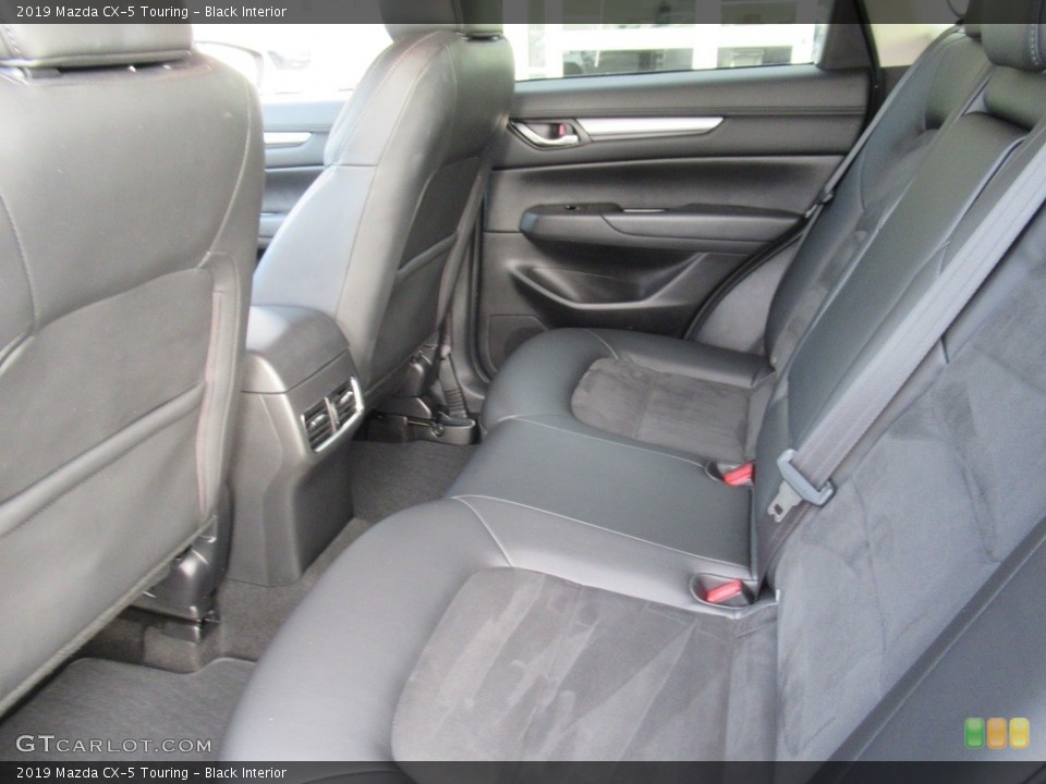 Black Interior Rear Seat for the 2019 Mazda CX-5 Touring #143045530