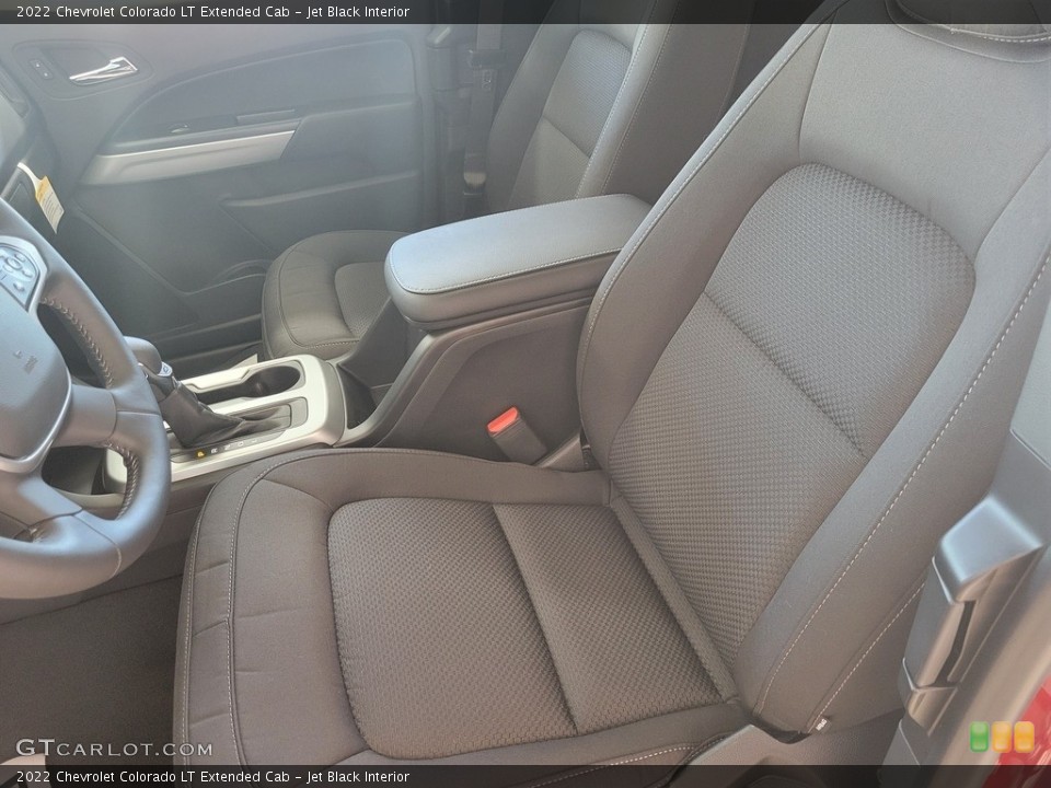 Jet Black Interior Front Seat for the 2022 Chevrolet Colorado LT Extended Cab #143047844