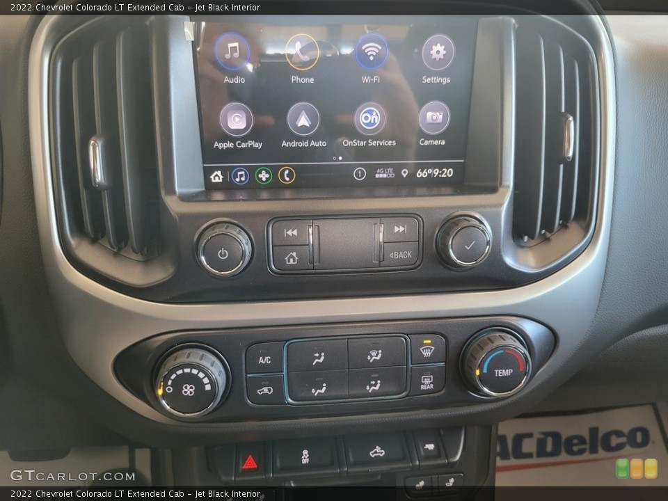 Jet Black Interior Controls for the 2022 Chevrolet Colorado LT Extended Cab #143048075